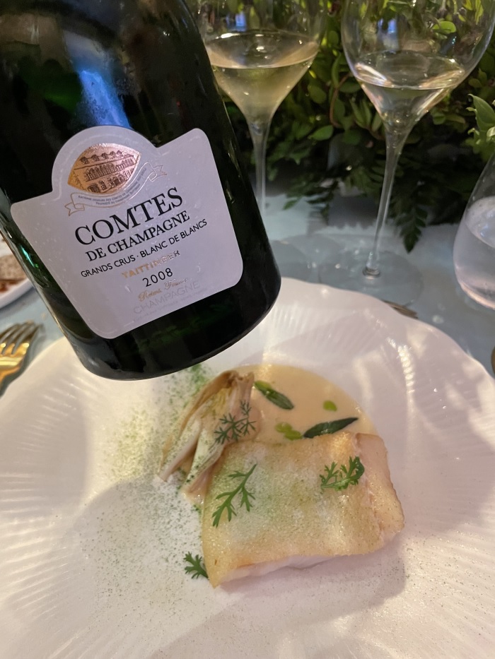 Comtes de Champagne 2013 dîner