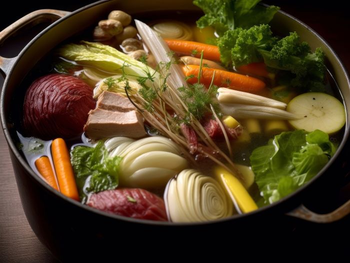 pot-au-feu de canard