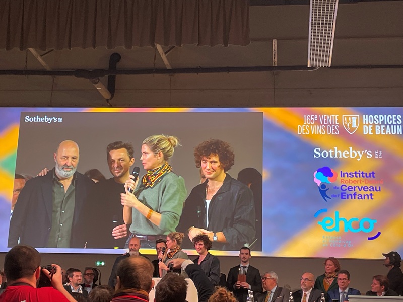 Vente Hospices de Beaune enchères 165 parrains présidents