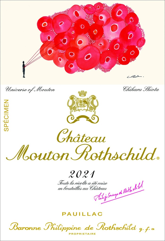 millésime 2021 mouton rothschild