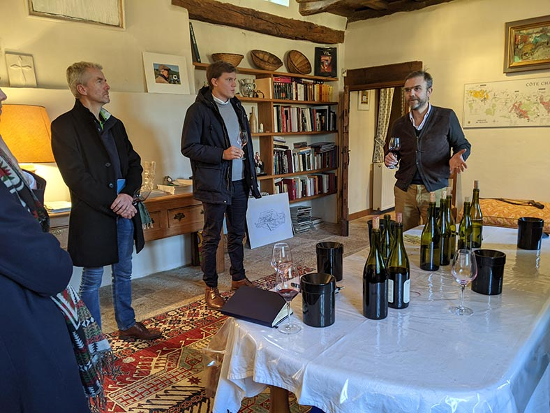 dégustation domaine de villaine