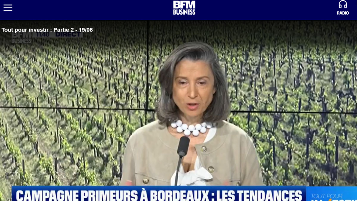 Lire la suite à propos de l’article Interview BFM | Campagne Primeurs à Bordeaux, tendances et vins à retenir