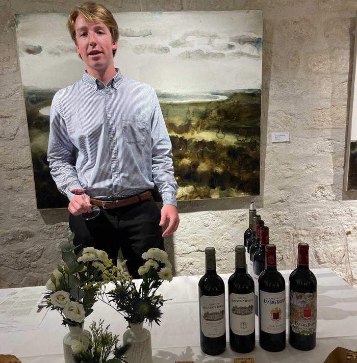 iDealwine Galerie Guillaume dégustation paris Barton Family Wines Liam Nolan Bowers