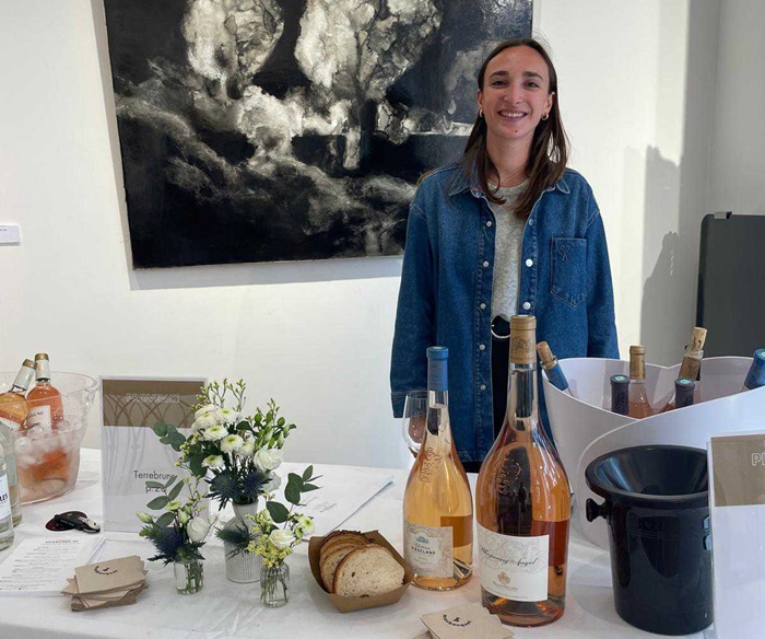 iDealwine Galerie Guillaume dégustation paris Château d'Esclans Victoria Desplancke