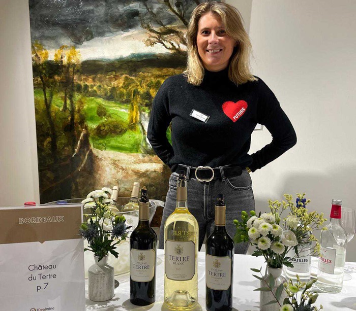 iDealwine Galerie Guillaume dégustation paris Château du Tertre avec Laura Dusser