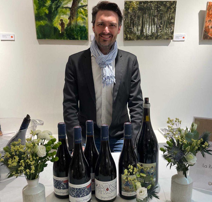 iDealwine Galerie Guillaume dégustation paris Domaine Grégoire Hoppenot Jean Baptiste Baccheta