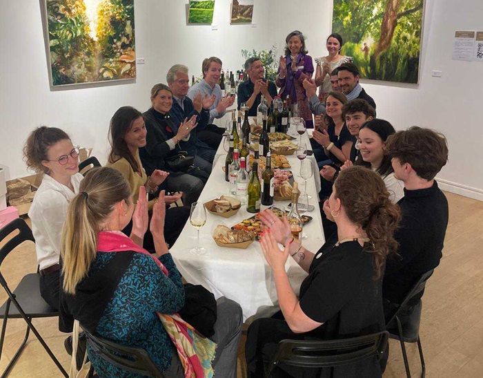 iDealwine Galerie Guillaume dégustation paris banquet vignerons