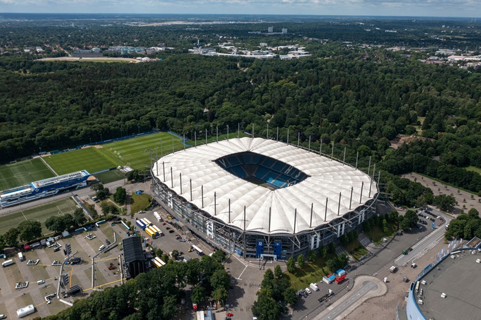 stade de foot Hambourg - Volksparkstadion