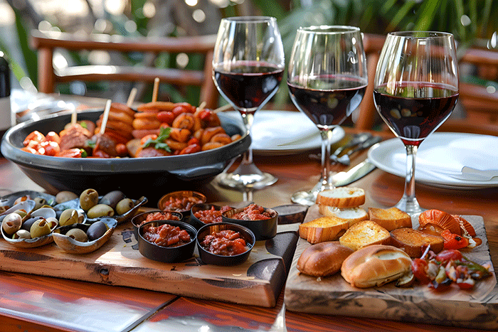 Accords mets vins tapas