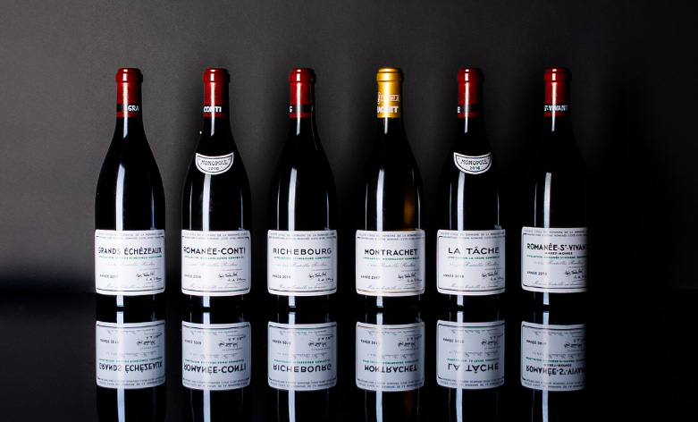 Encheres vins domaine de la romanée-conti