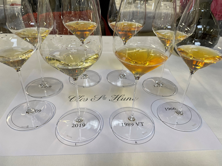 dégustation riesling clos sainte hune
