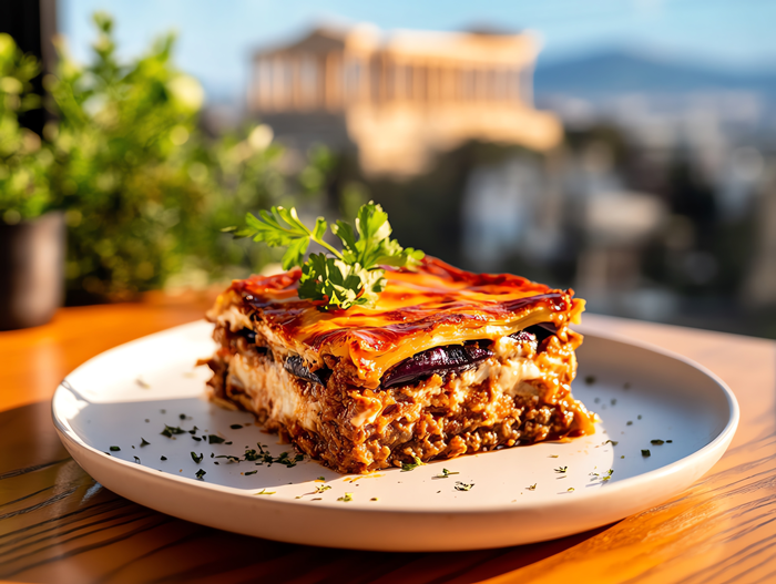 vin avec moussaka