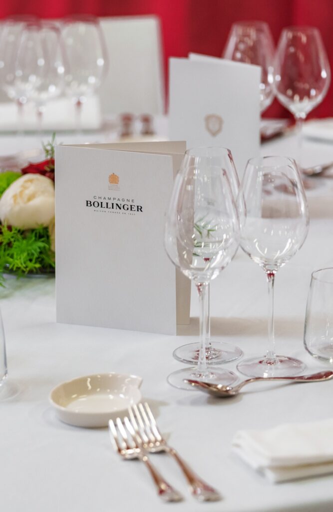 quel repas avec un champagne