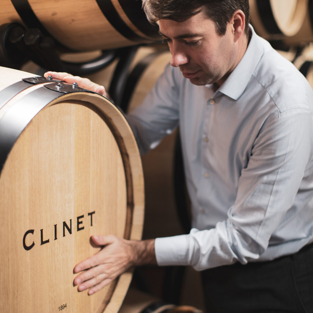 Ronan Laborde Cave a barrique chateau Clinet