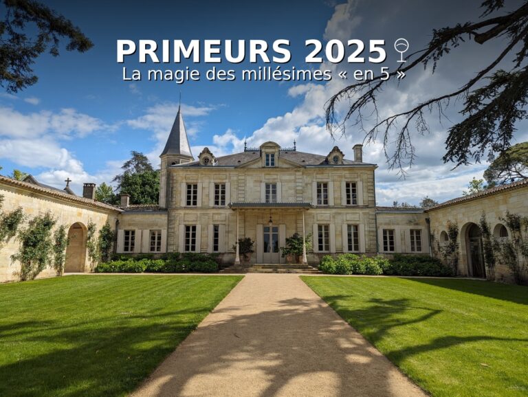 Lire la suite à propos de l’article Primeurs 2025 à Bordeaux | La magie des millésimes « en 5 »
