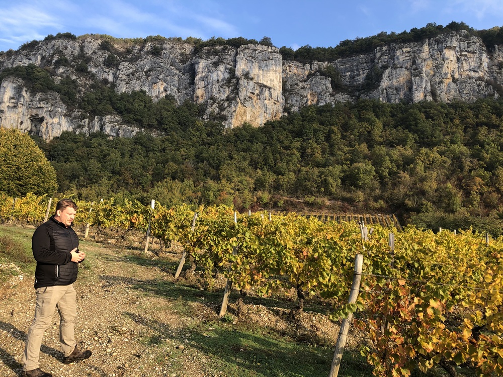 Clément Bartschi dans les Manicle Bugey