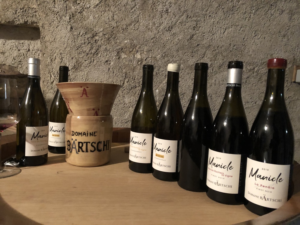Dégustation des vins du domaine Bartschi dans le Bugey