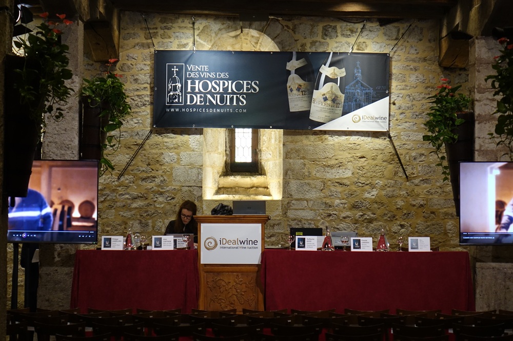 Ventes des vins des Hospices de Nuits-Saint-Georges, iDealwine