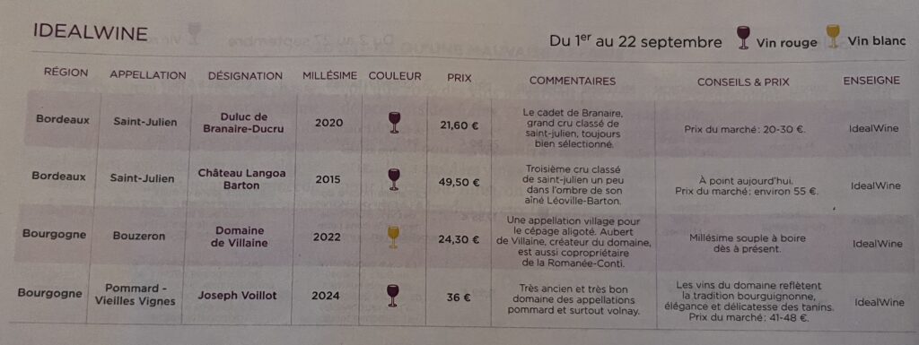 foire aux vins le point